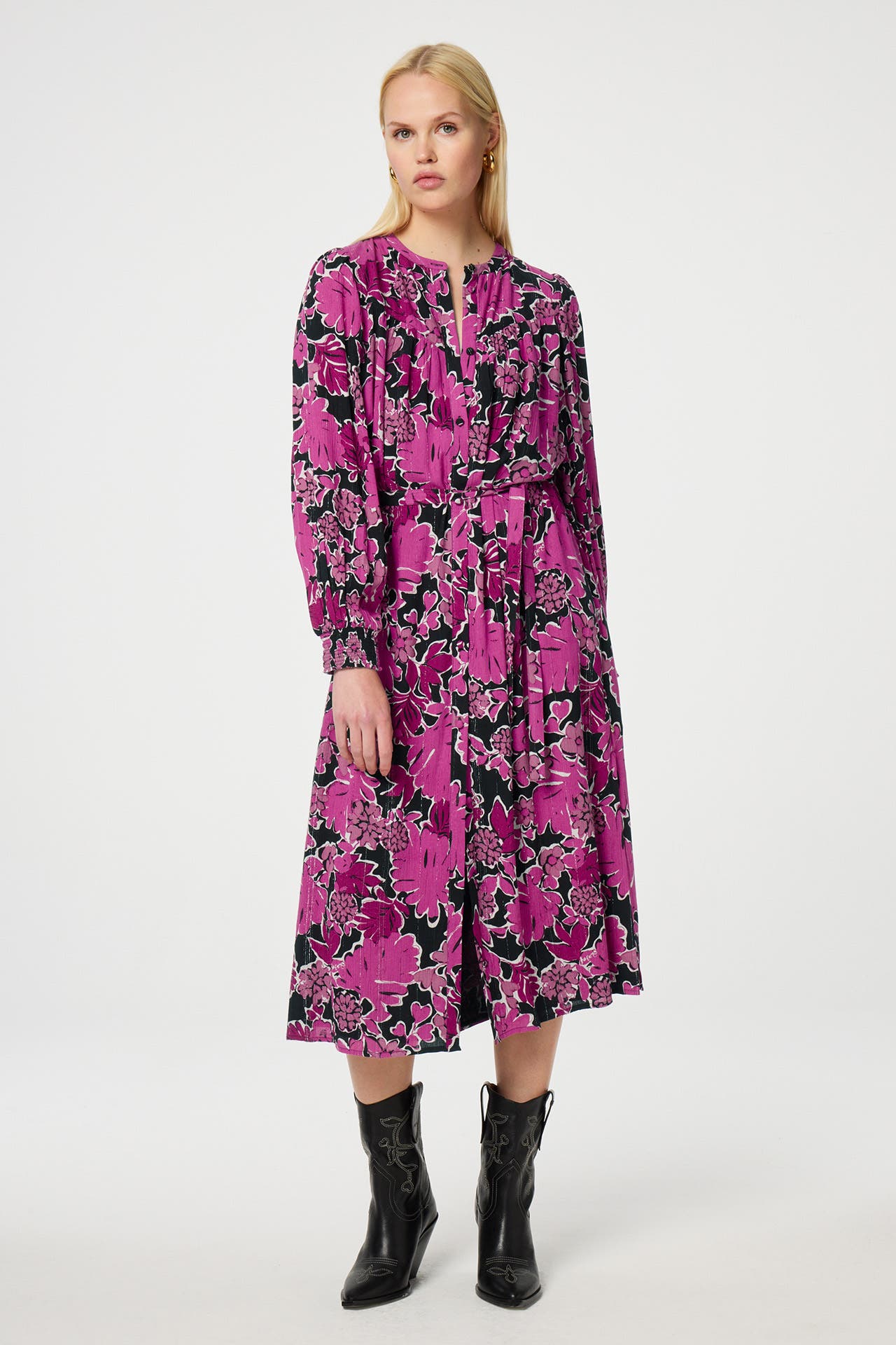 FABIENNE CHAPOT Blusenkleid floral, Bild 1