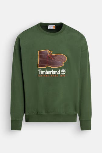 TIMBERLAND Sweatshirt grün