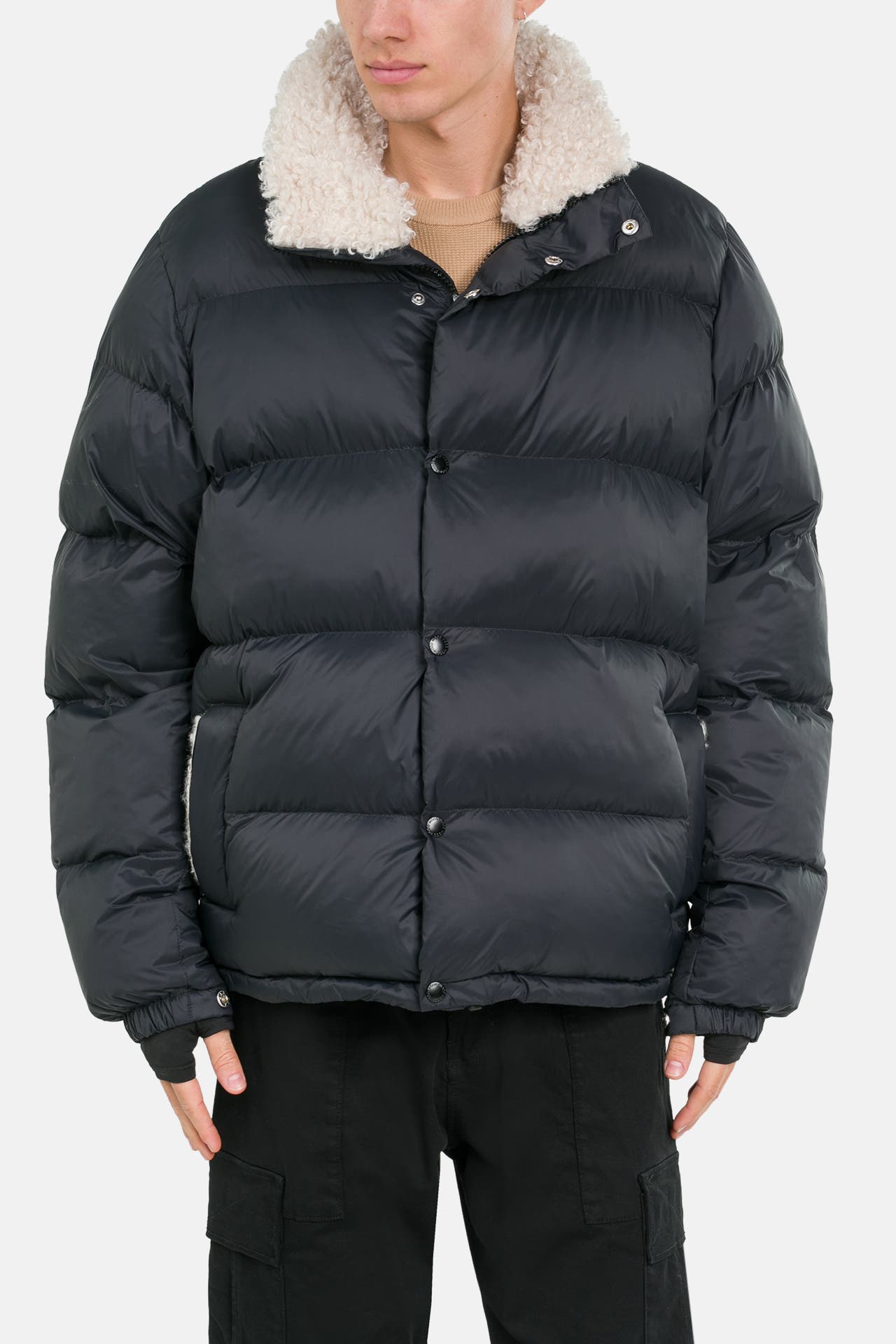 WOOD WOOD Steppjacke schwarz, Bild 1