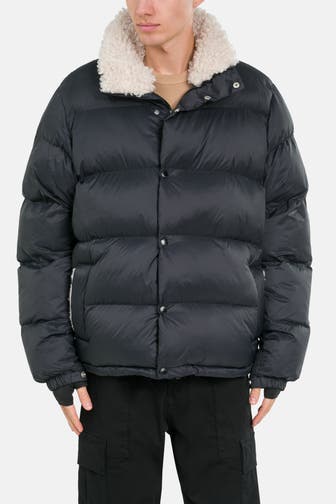 WOOD WOOD Steppjacke schwarz