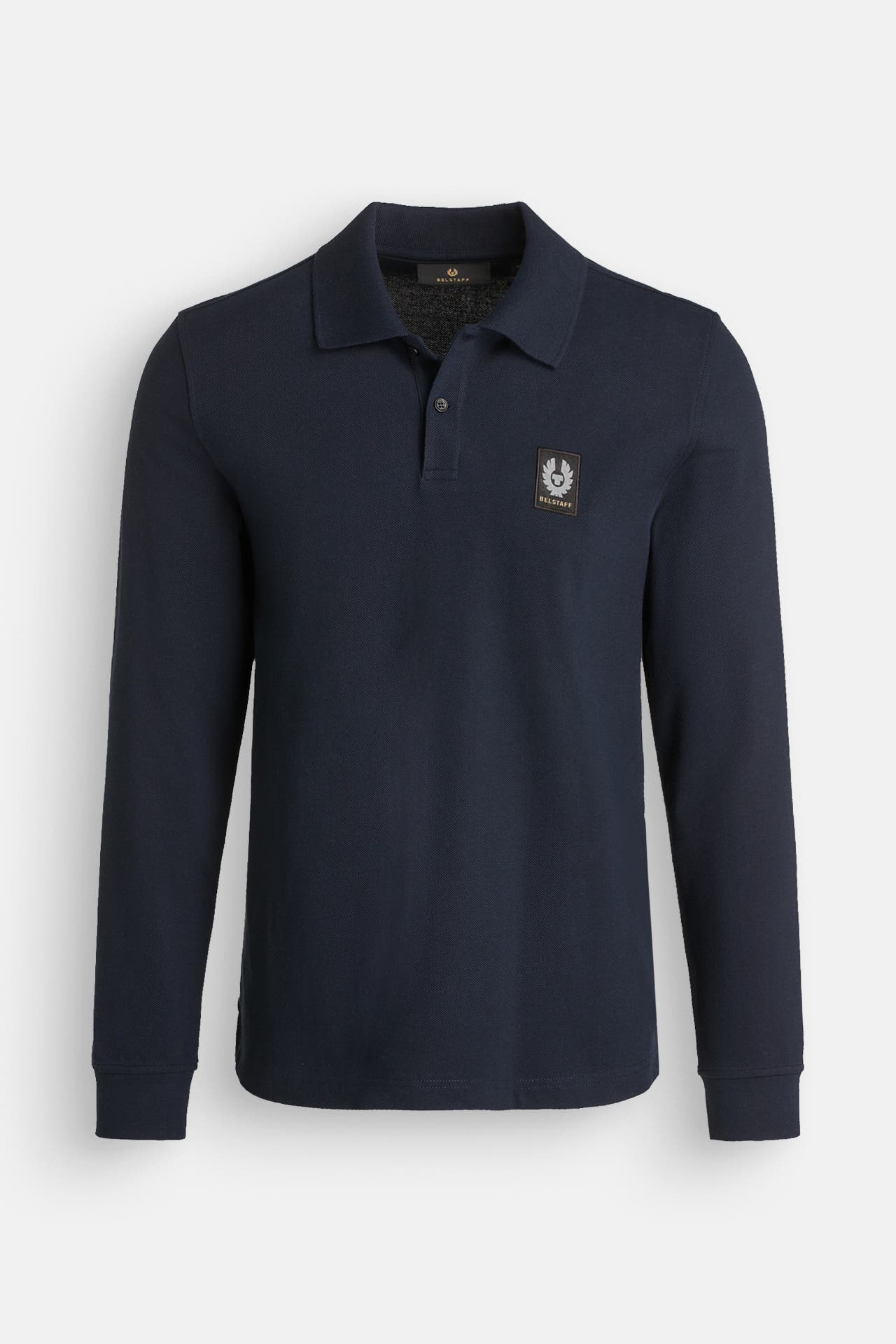 BELSTAFF Langarm-Polo nachtblau, Bild 1
