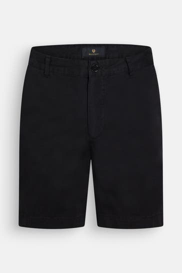 BELSTAFF Chino-Shorts 'Rally' schwarz