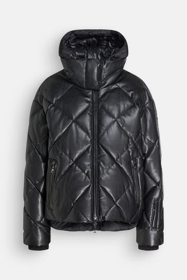 BOGNER Kunstleder-Skijacke 'Lissi' schwarz