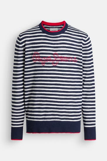 PEPE JEANS Strickpullover 'Damell' gestreift