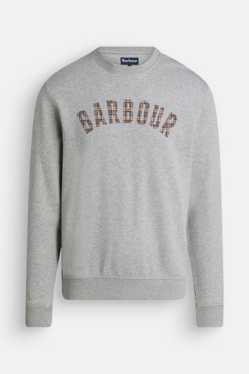 BARBOUR Sweatshirt 'Berwick' grau
