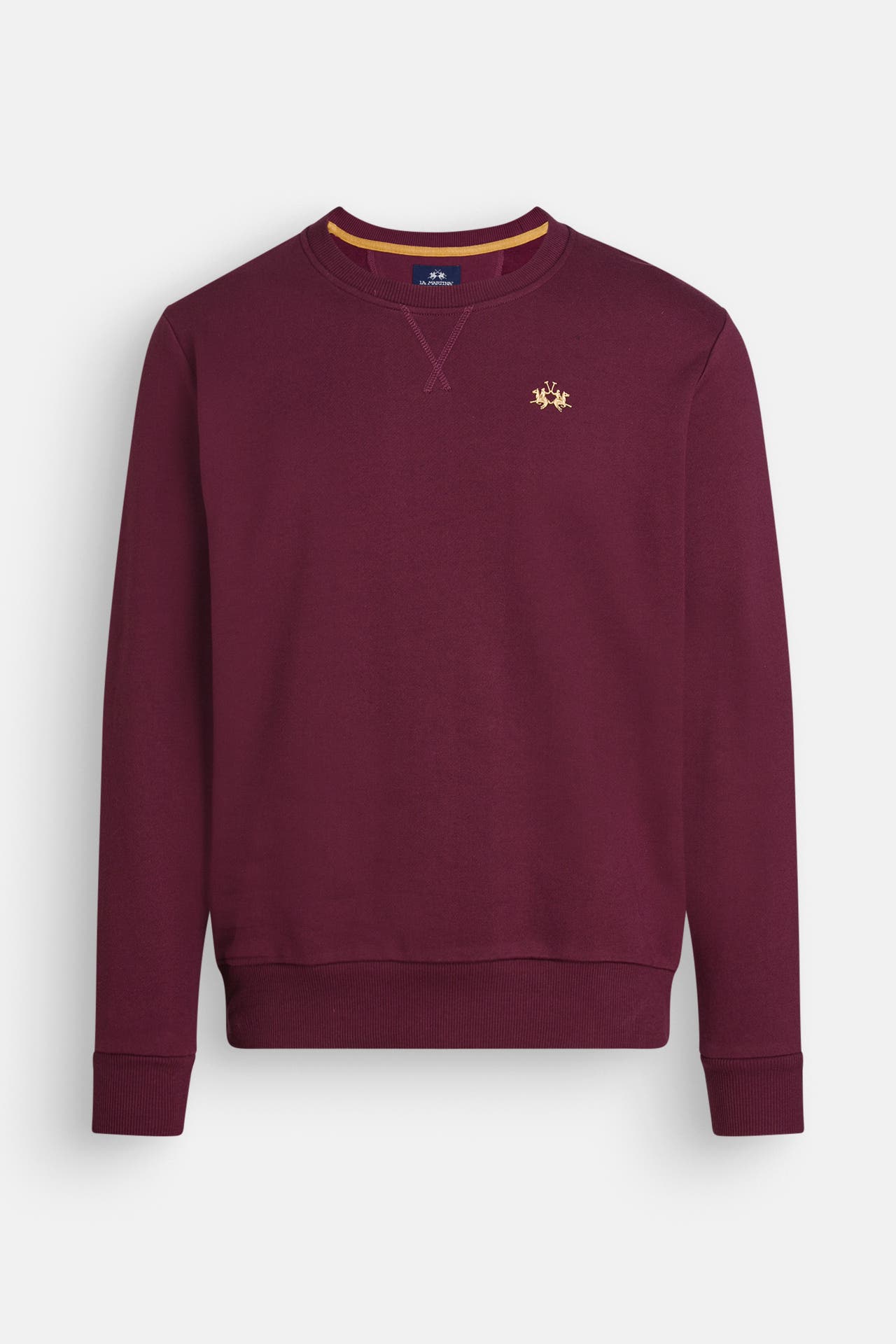 LA MARTINA Sweatshirt weinrot, Bild 1