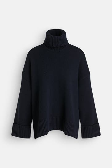 SAMSØE & SAMSØE Strickpullover nachtblau