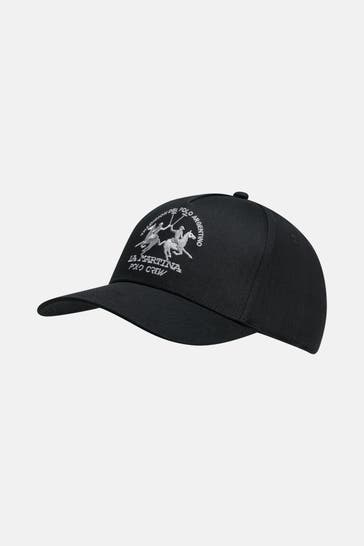 LA MARTINA Basecap schwarz