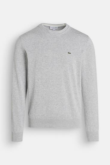 LACOSTE - Strickpullover hellgrau