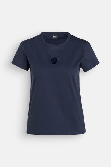 BOSS T-Shirt 'Events' navy