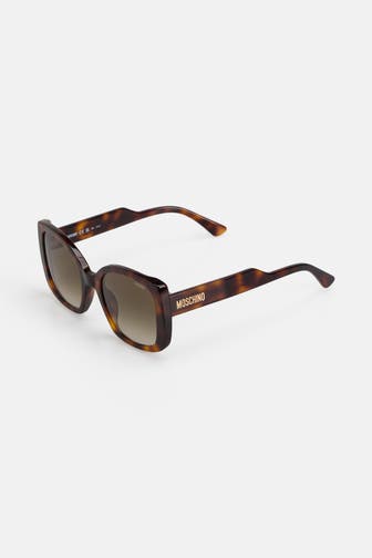 MOSCHINO Sonnenbrille braun tortoise