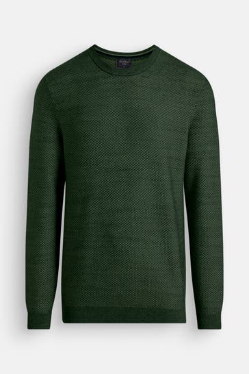 OLYMP Strickpullover dunkelgrün