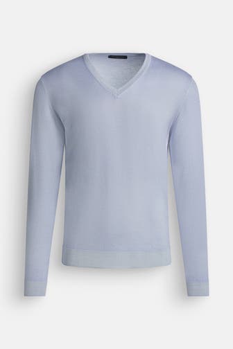 DANIELE FIESOLI Strickpullover hellblau