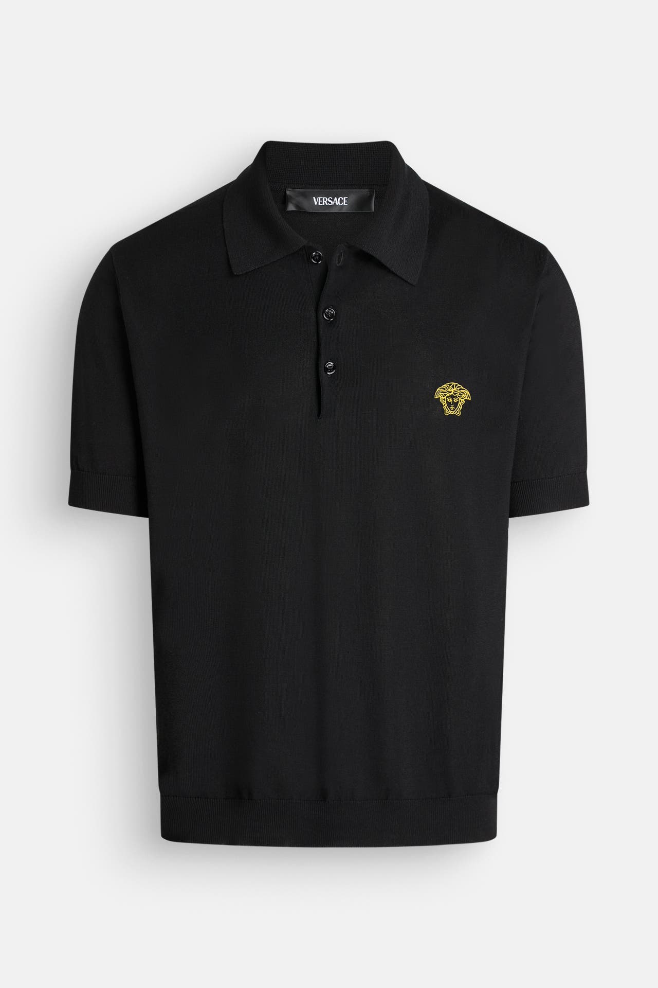 VERSACE Polo-Shirt schwarz, Bild 1
