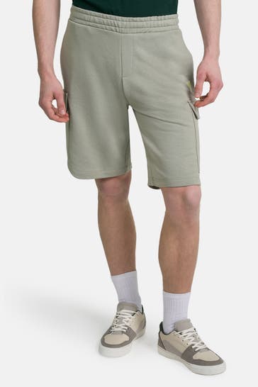 GUESS Sweatshorts 'Henriko' graugrün