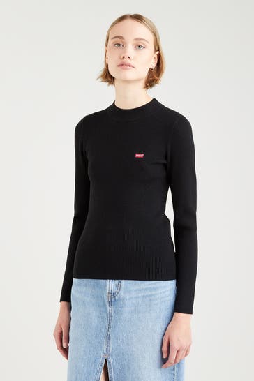 LEVI'S® Strickshirt schwarz