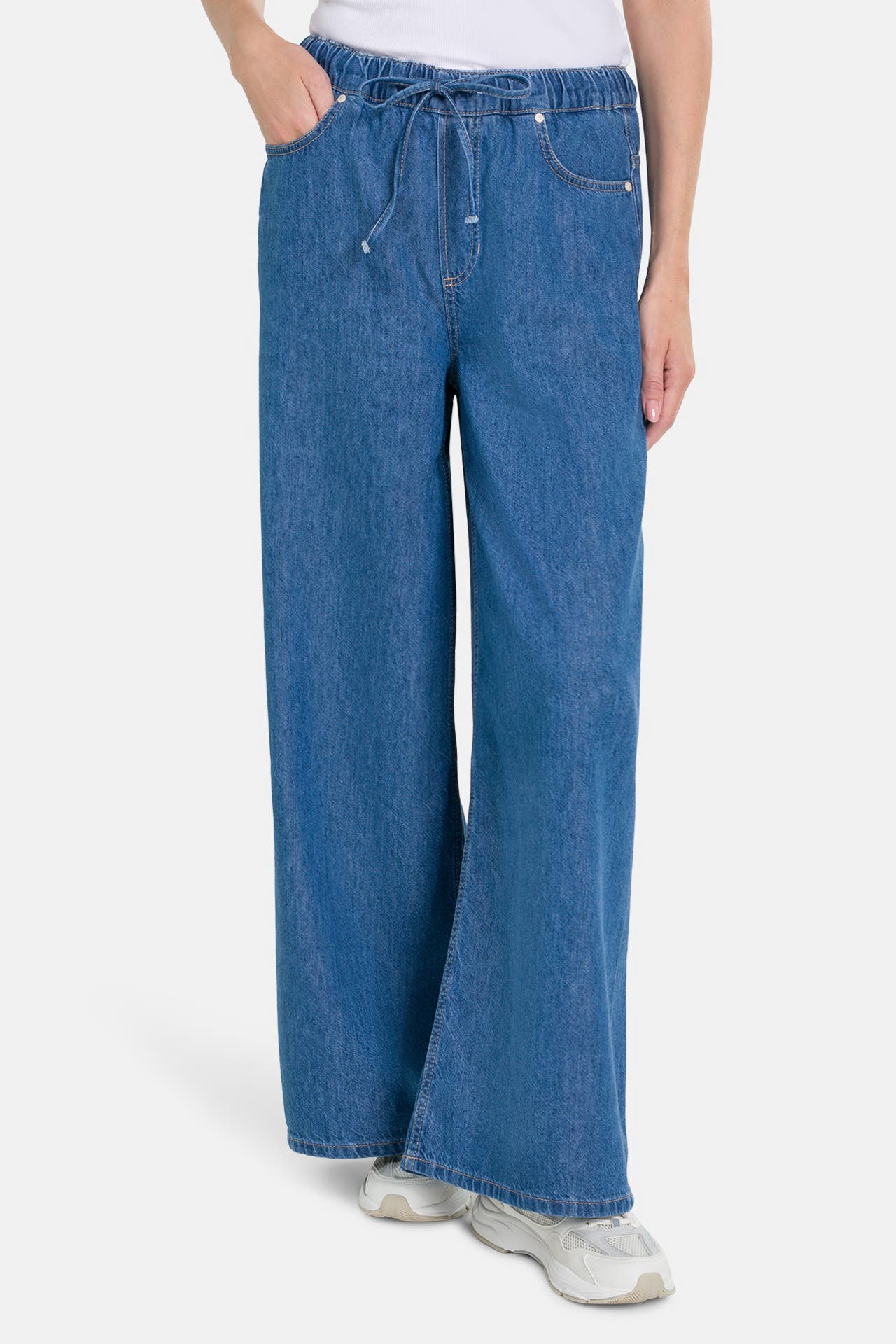 MARC O'POLO DENIM Jeans blau wide, Bild 1