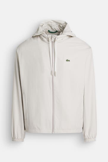 LACOSTE Übergangsjacke grau