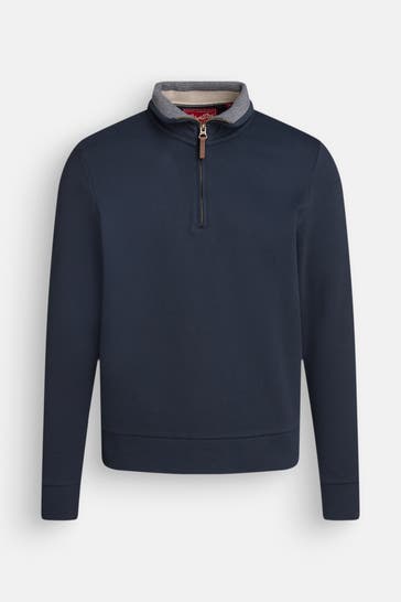 SUPERDRY Strick-Troyer 'Essential' marine