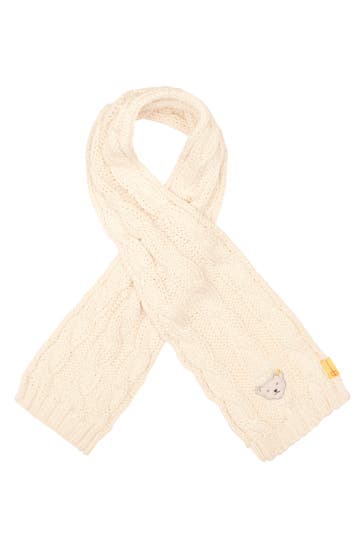 STEIFF Strickschal ecru