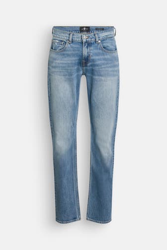 7 FOR ALL MANKIND Jeans hellblau straight