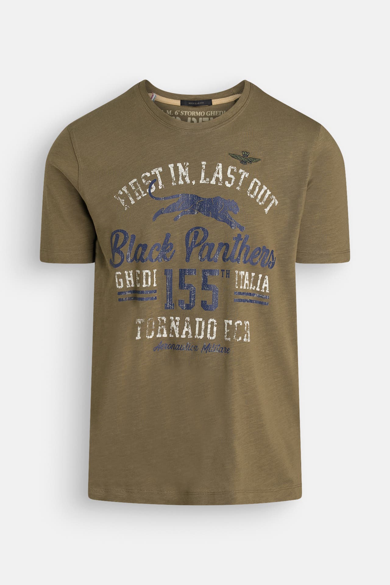 AERONAUTICA MILITARE T-Shirt oliv meliert, Bild 1