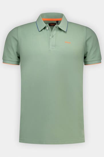 NEW ZEALAND AUCKLAND Polo-Shirt graugrün