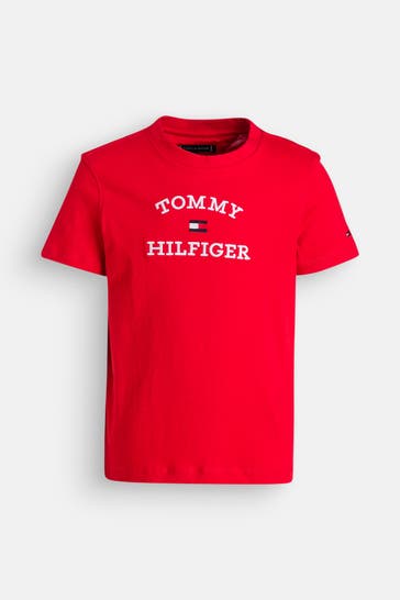 TOMMY HILFIGER T-Shirt rot