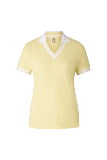 BOGNER Polo-Shirt 'Jula' hellgelb