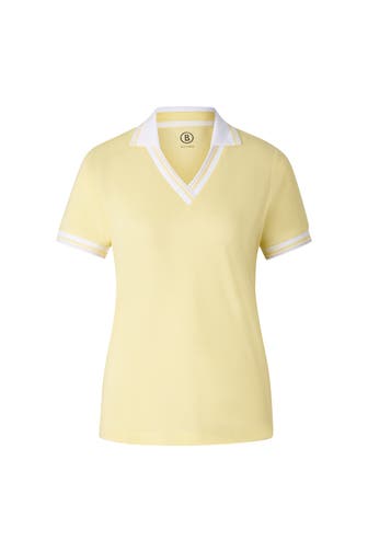 BOGNER Polo-Shirt 'Jula' hellgelb