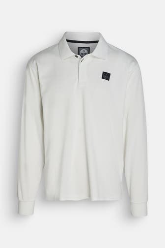 NORTH SAILS Langarm-Polo offwhite