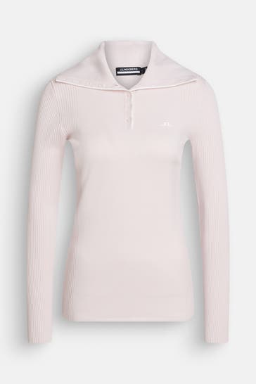 J.LINDEBERG SPORTSWEAR Strickpullover hellrosa