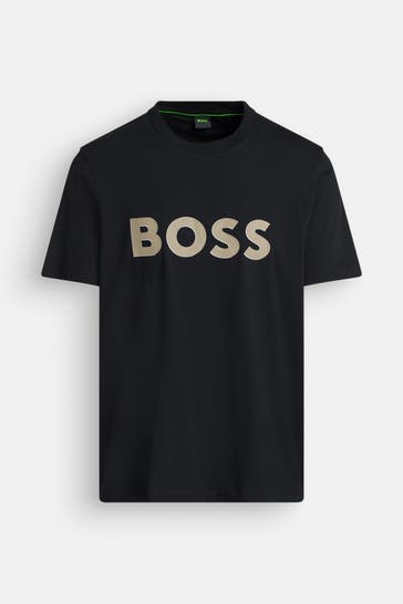 BOSS GREEN T-Shirt schwarz