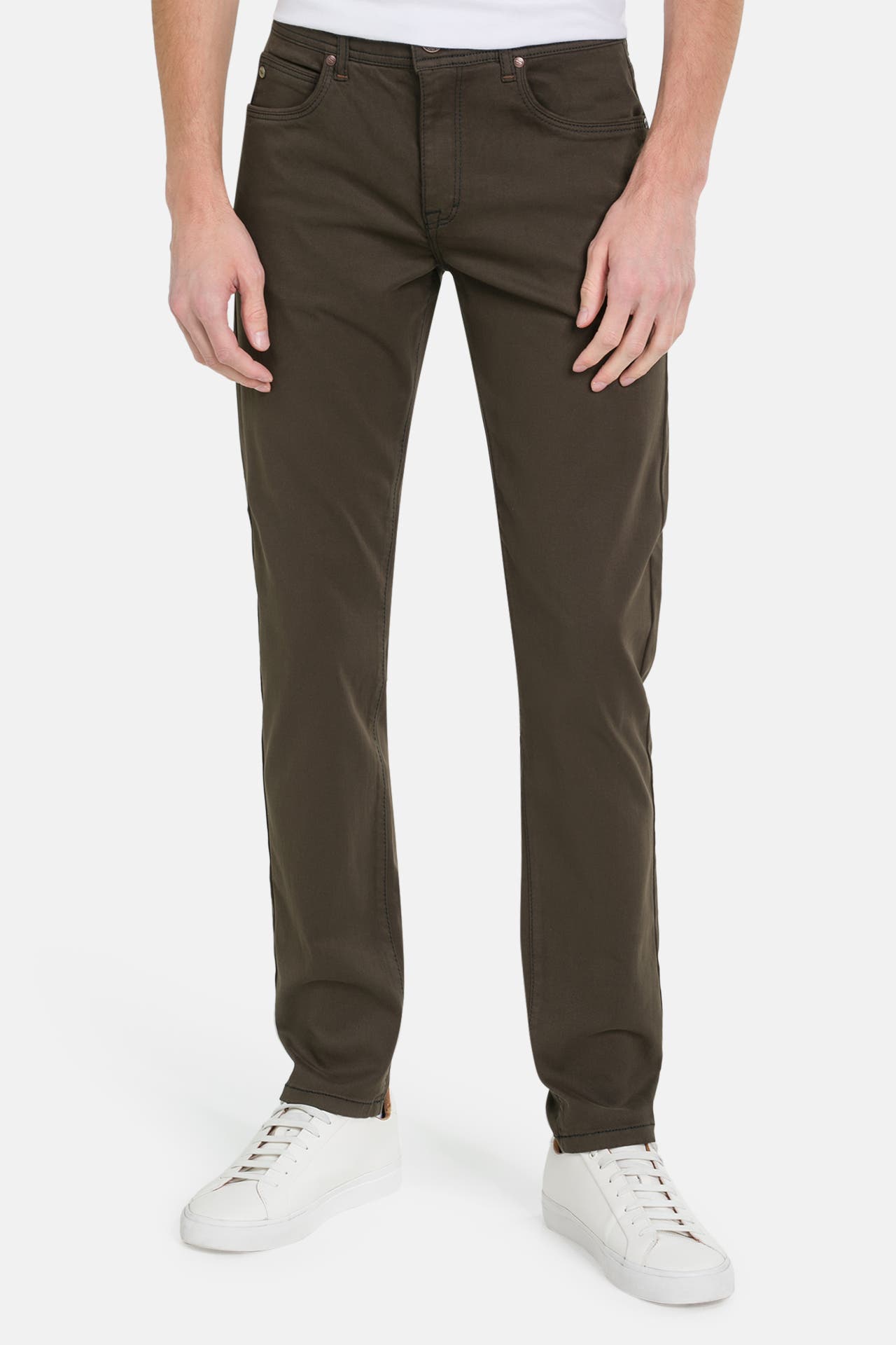 SAND COPENHAGEN Stoffhose 'Burton' khaki, Bild 1
