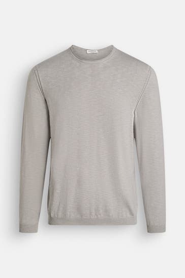 PHIL PETTER Strickpullover hellgrau