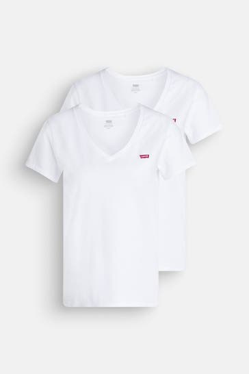 LEVI'S® 2-er Pack T-Shirts weiß