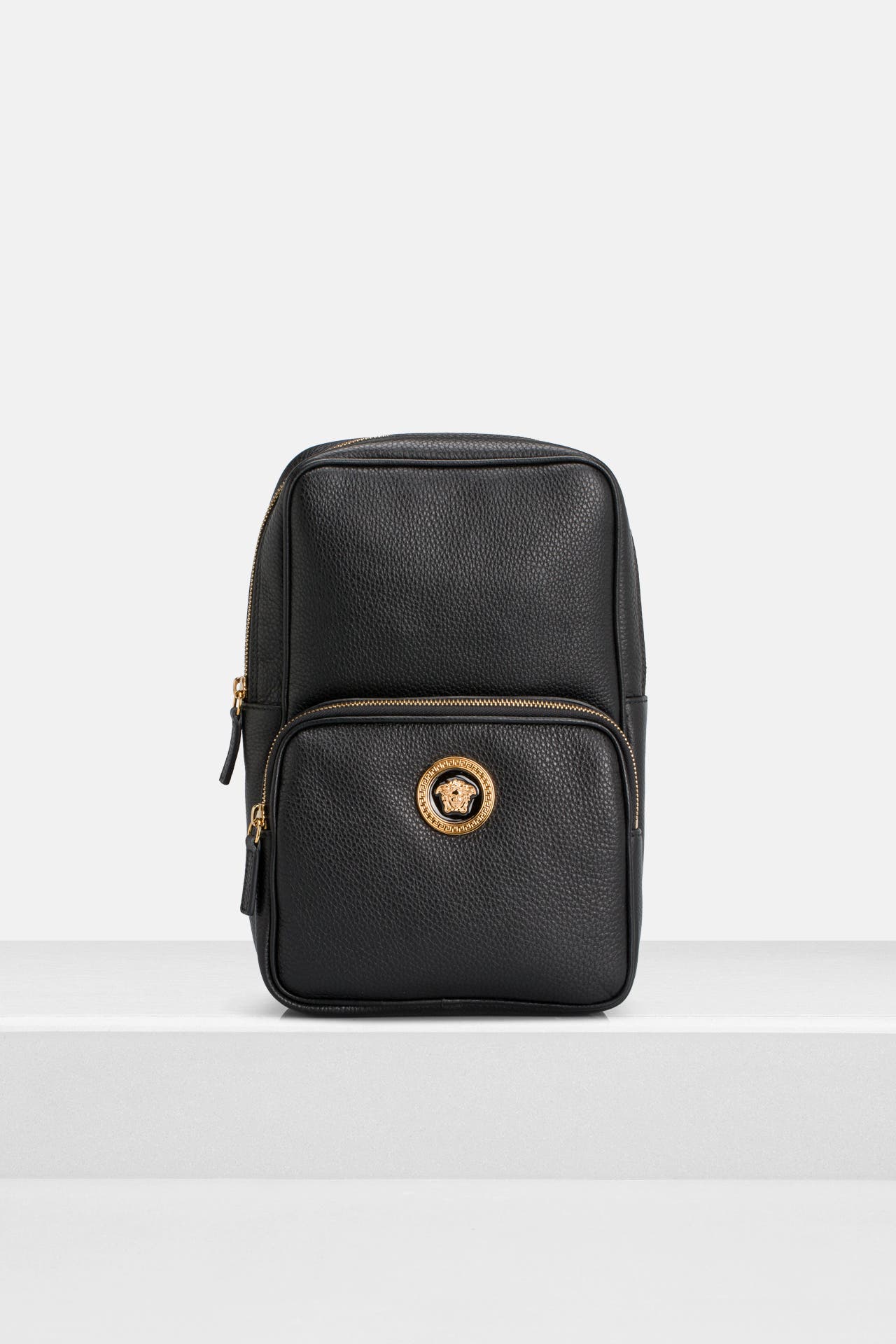 VERSACE Umhängetasche schwarz, Bild 1
