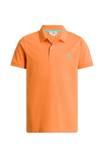 U.S. POLO ASSN. Polo-Shirt orange
