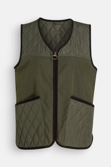 BARBOUR Steppweste 'Blake Gilet' khaki
