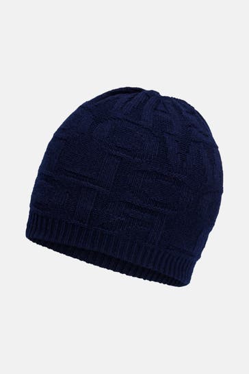 WOOLRICH Wollmix-Mütze navy unisex