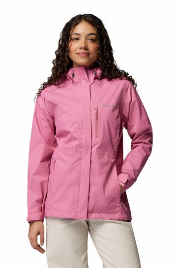 COLUMBIA Regenjacke 'Pouring Adventure™ III' dunkelrosa