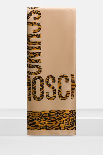 MOSCHINO Seidentuch mehrfarbig