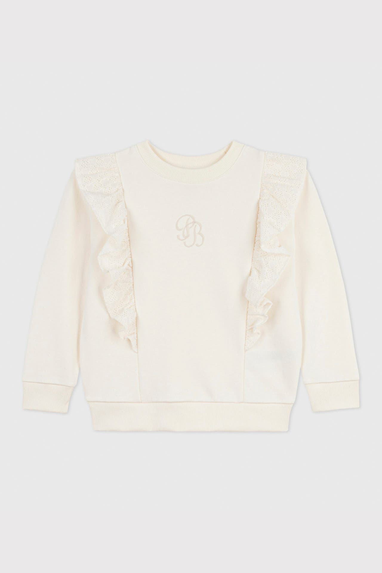 PETIT BATEAU Sweatshirt ecru, Bild 1