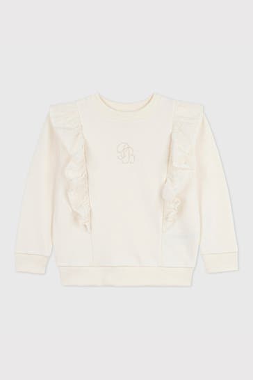 PETIT BATEAU Sweatshirt ecru
