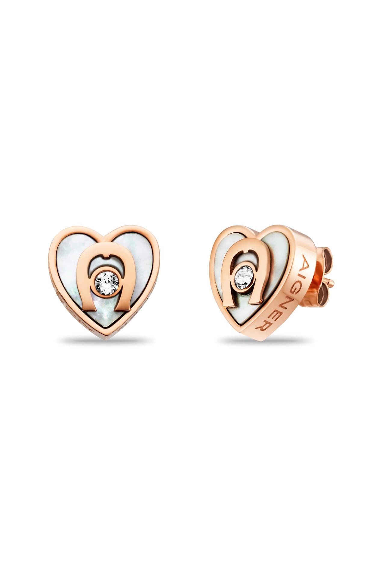 AIGNER Ohrstecker 'Carina' roségld, Bild 1