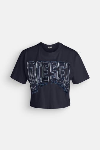 DIESEL T-Shirt nachtblau