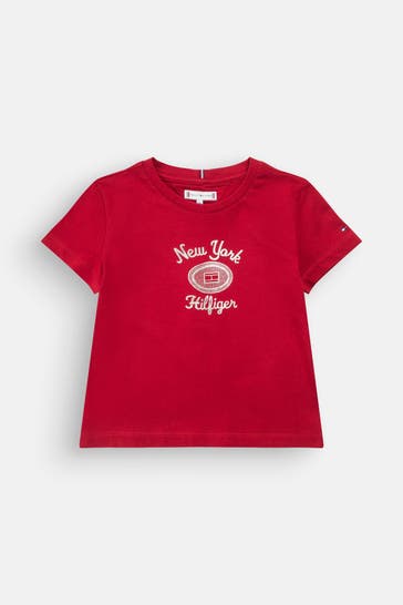 TOMMY HILFIGER T-Shirt rot