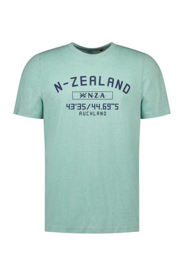NEW ZEALAND AUCKLAND T-Shirt meergrün