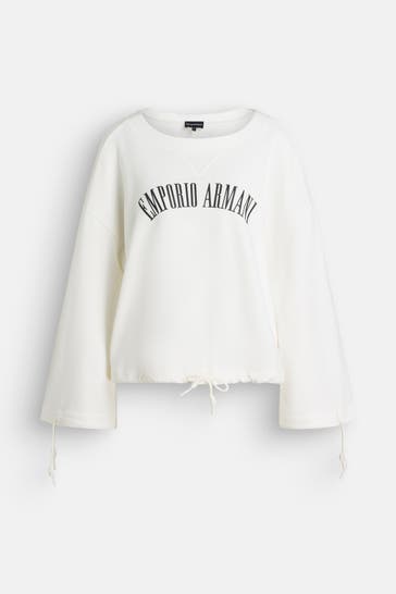 EMPORIO ARMANI Sweatshirt ecru