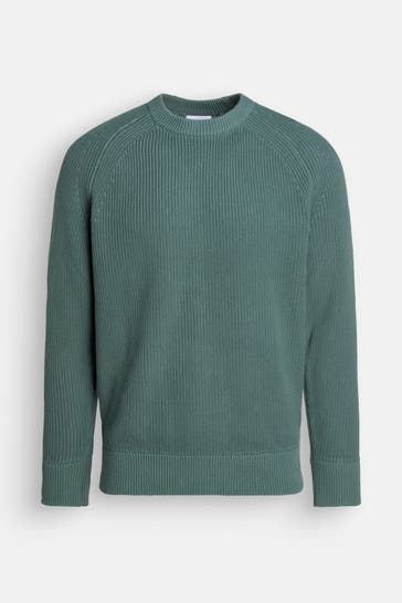 NN07 Strickpullover 'Jacobo' waldgrün